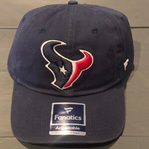 Fanatics Dark Blue Cap with Embroidered Texans Logo